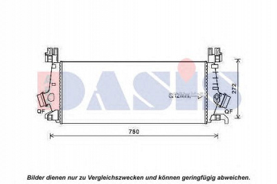 AKS DASIS 157049n -  Интеркулер